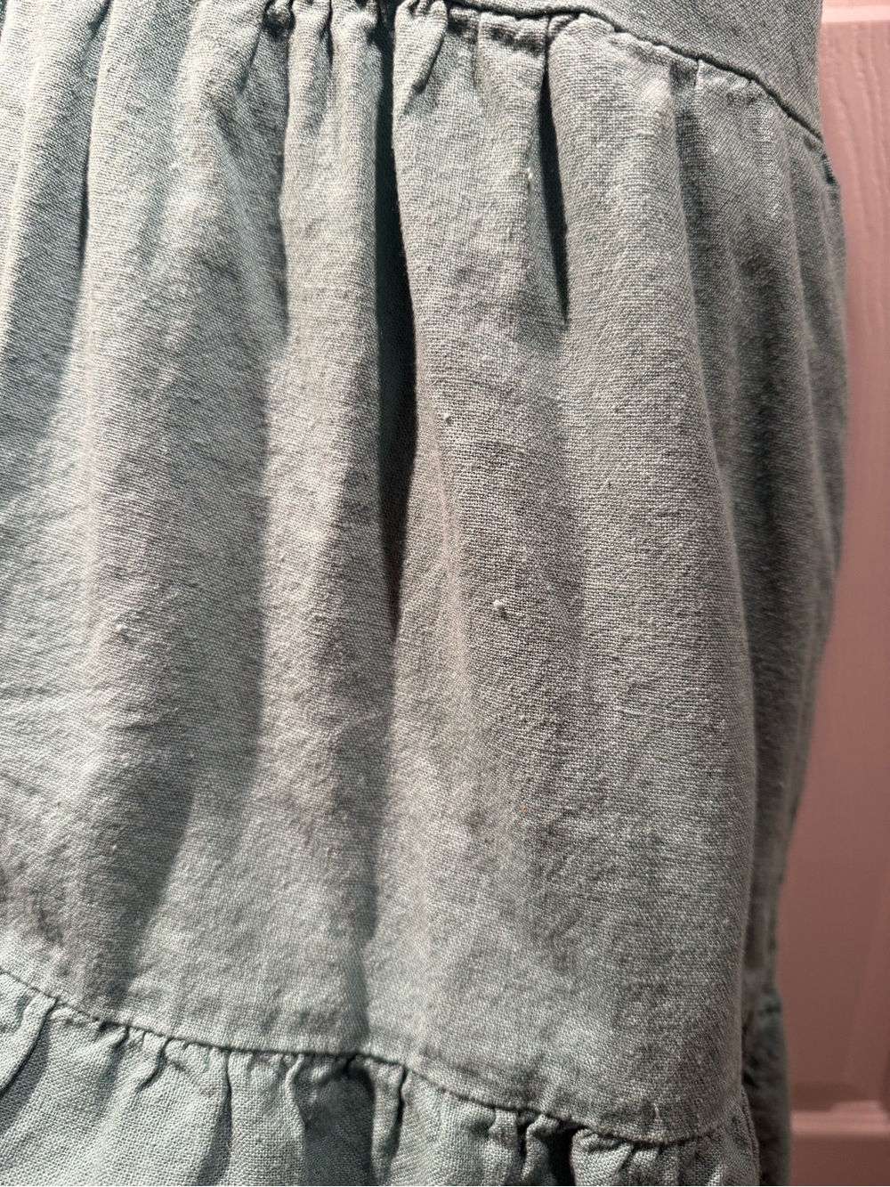 Universal Thread V-Neck Tiered dress — Seafoam - Picture 3 of 4